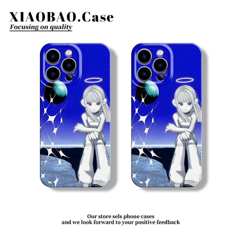 千禧风女孩适用于苹果16pro手机壳个性oppo/vivo冷酷小米13硬软壳