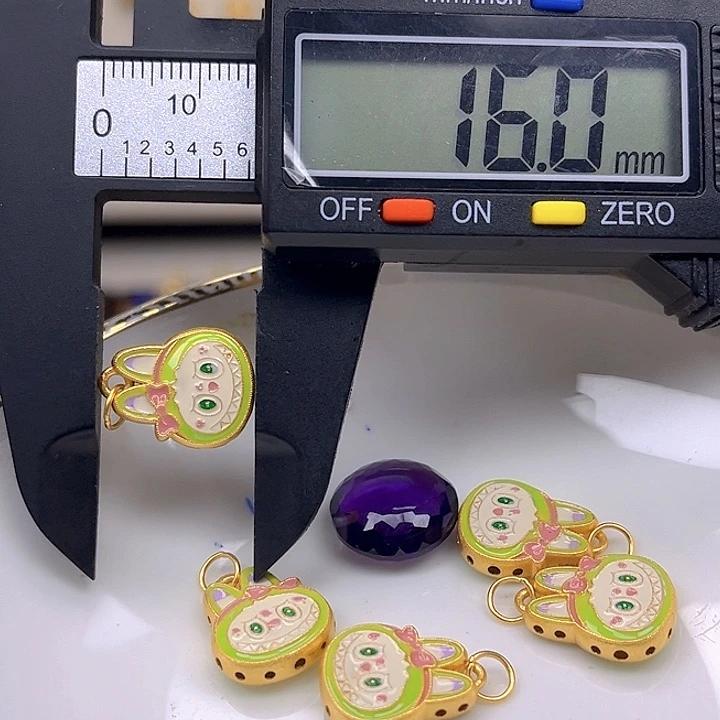 银S925镶嵌颈饰紫晶紫晶925镶嵌42