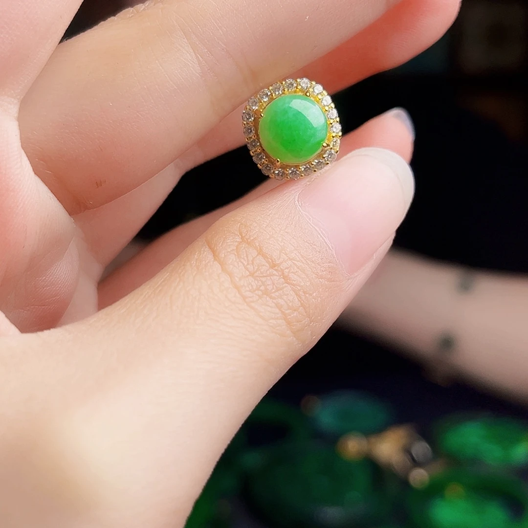 颈饰银S925镶嵌翡翠多样性