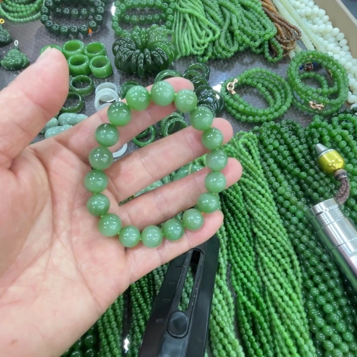 和田玉手链未镶嵌