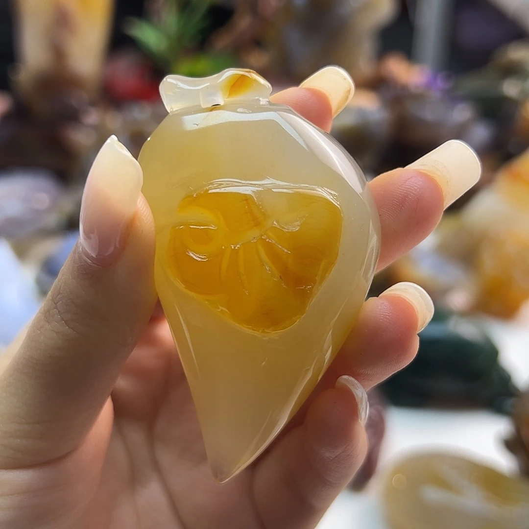 玛瑙/玉髓未镶嵌颈饰