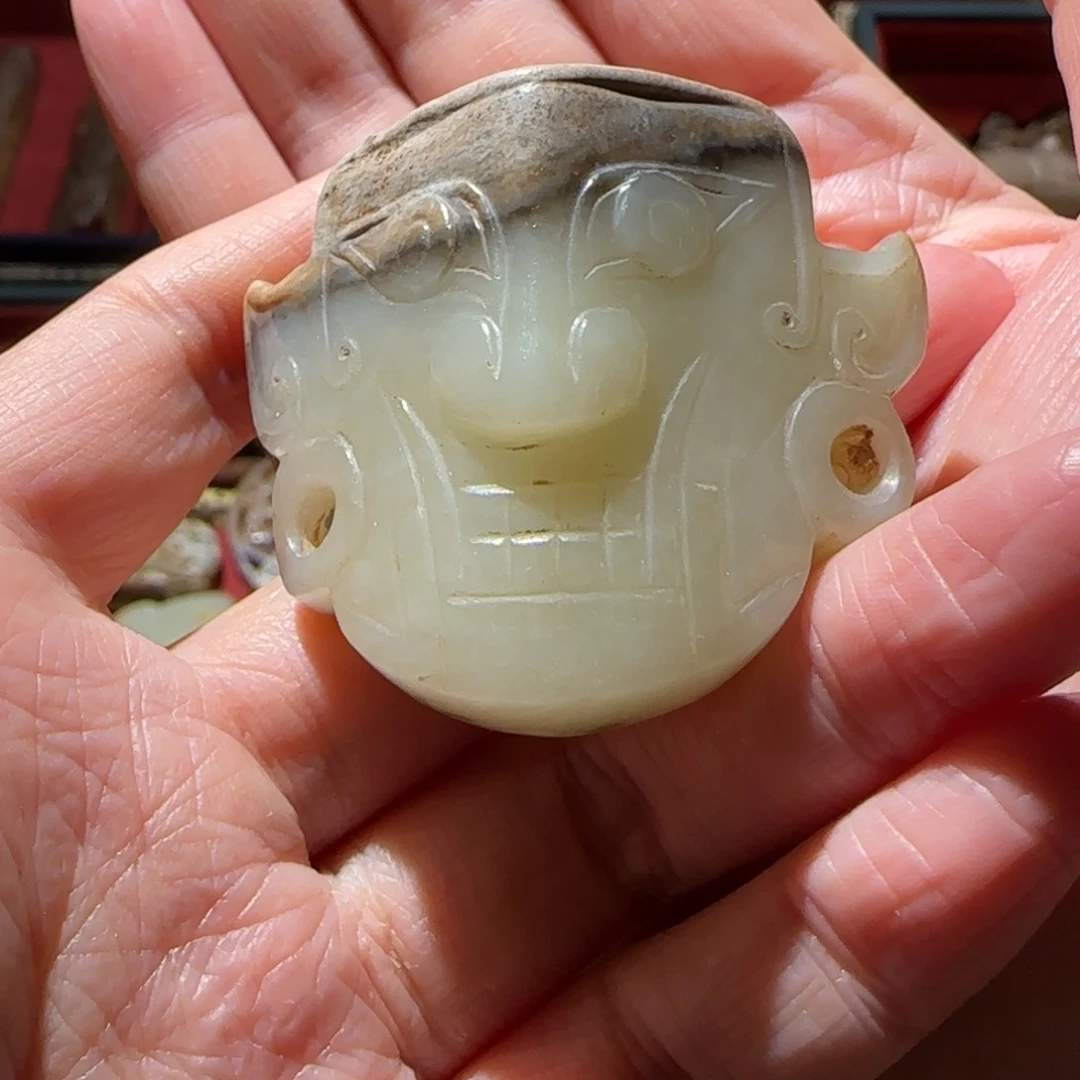 和田玉挂件未镶嵌天****