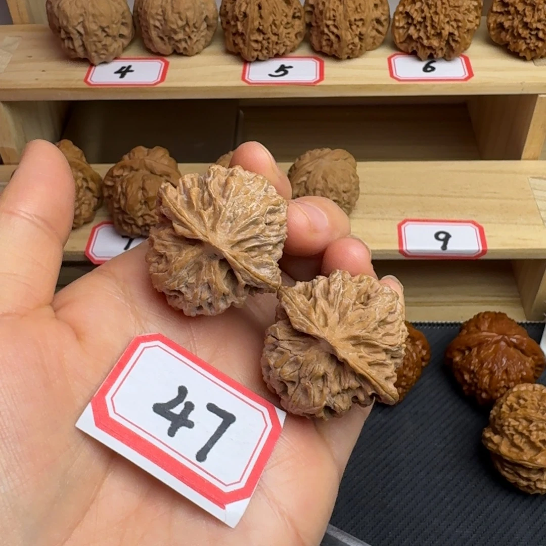 文玩核桃把件全品苹果园36尺