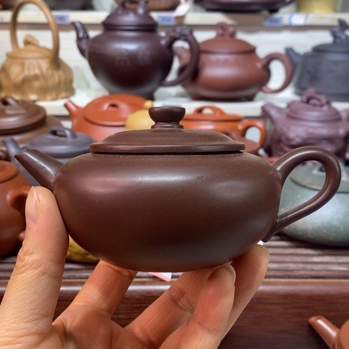 茶壶紫砂微瑕处理一把