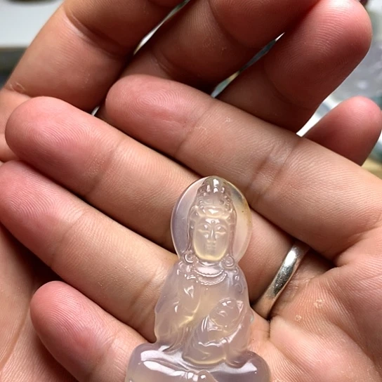 玛瑙/玉髓颈饰合金7