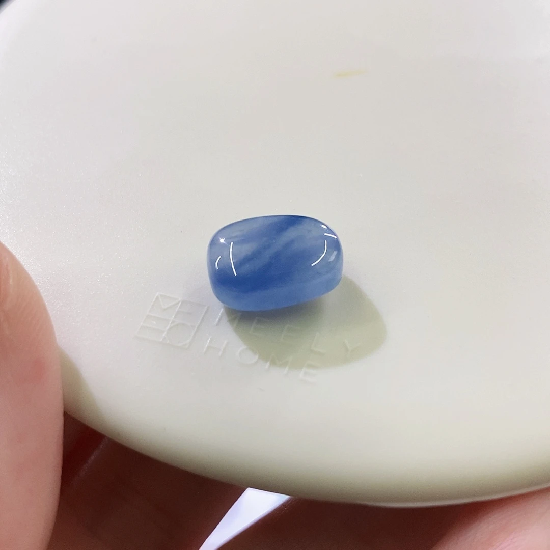 翡翠未镶嵌挂件特色蓝随行