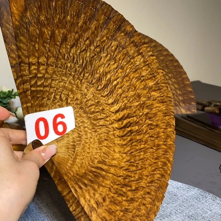 金丝楠东****树金丝楠木扇子