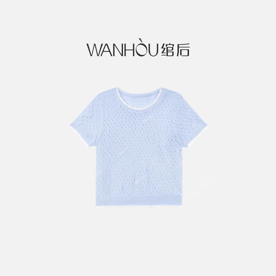 【C2261】#WH-设计师款时尚百搭简约休闲女装针织XYZ