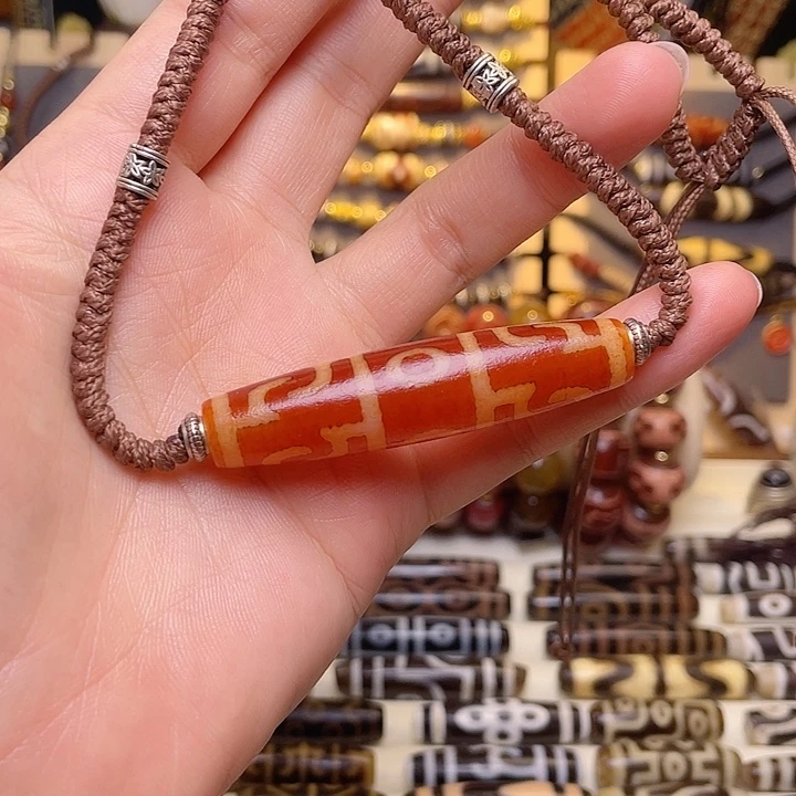 玛瑙/玉髓未镶嵌锁骨链三眼