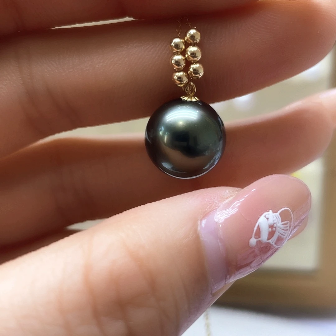 海水珍珠颈饰18K金镶嵌