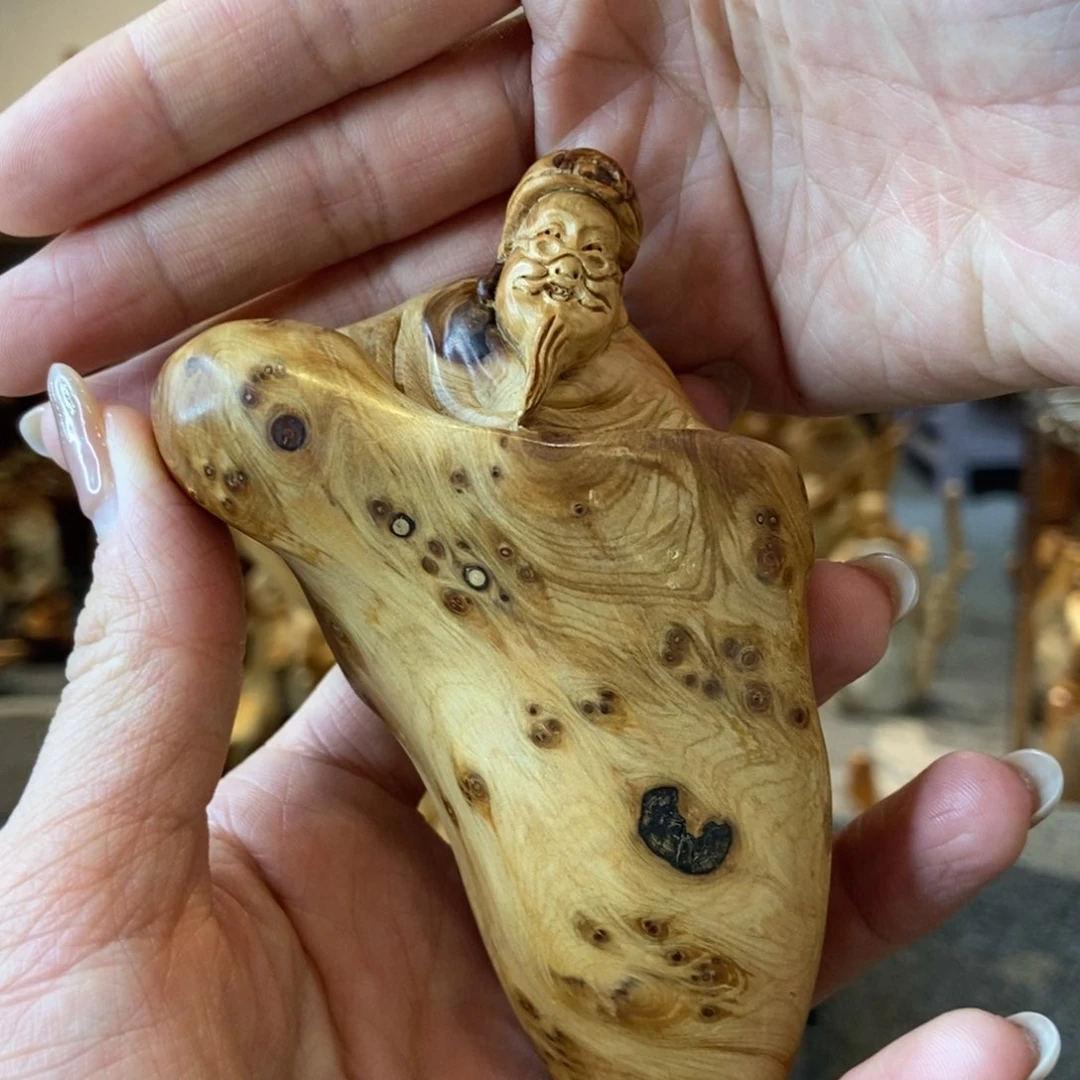 柏木（崖柏）太行崖柏根雕摆件