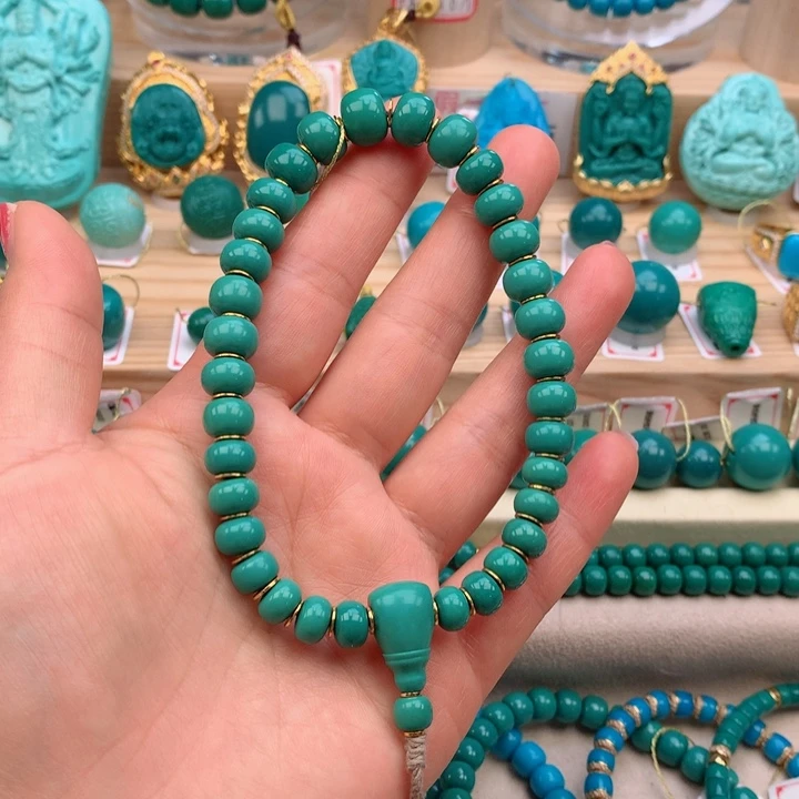 【闪购商品】绿松石配饰9mm未镶嵌