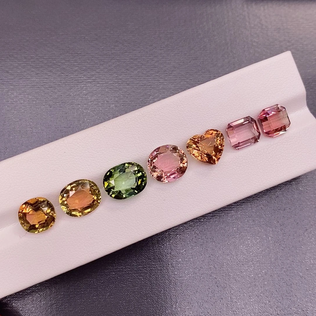 未镶嵌裸石碧玺430元一克拉 选好称重改价上定向