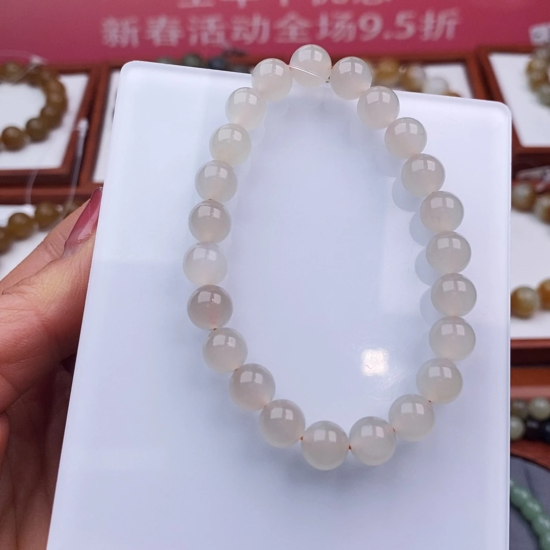 和田玉手链未镶嵌