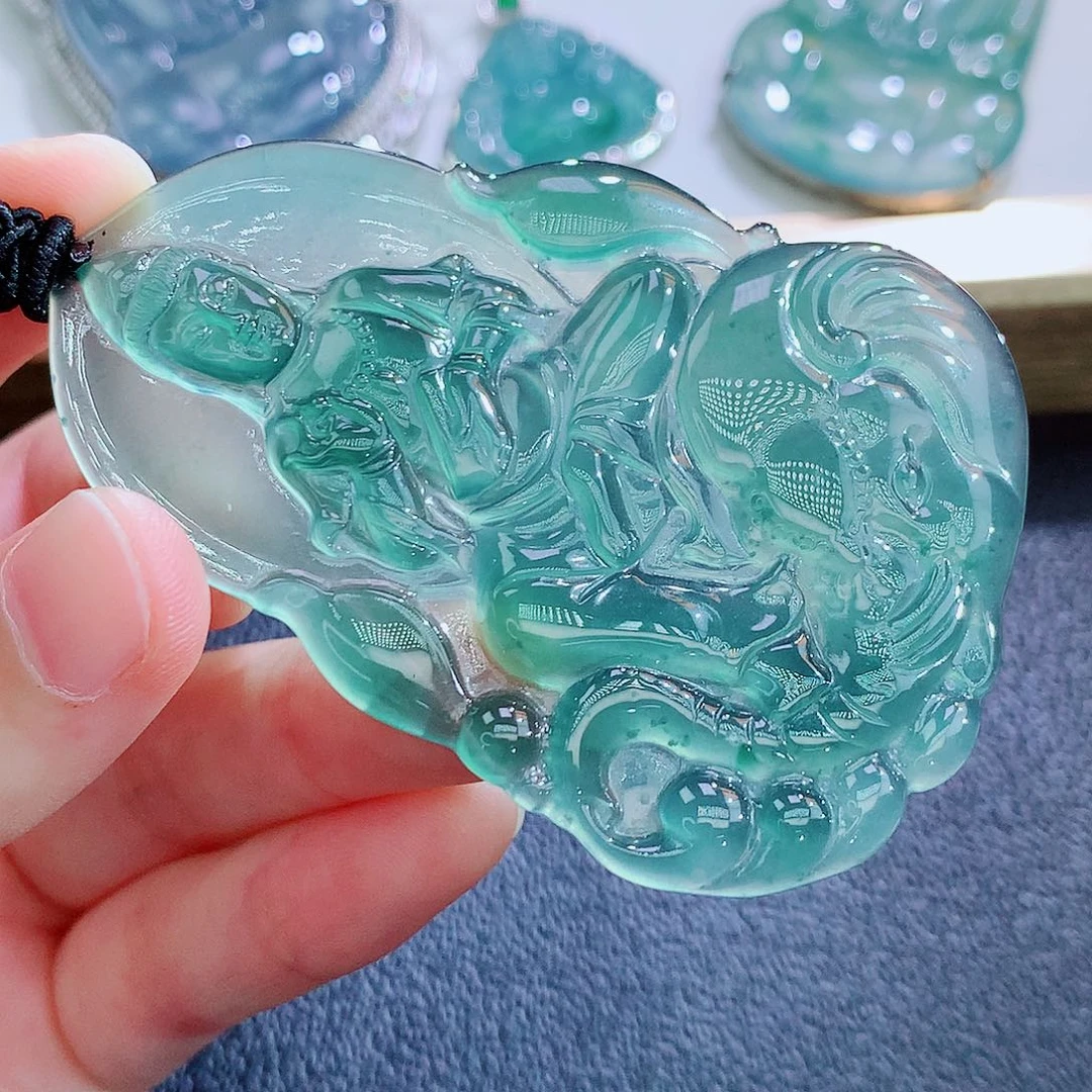 颈饰未镶嵌翡翠翡翠