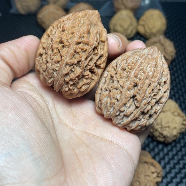 心***向把件文玩核桃36大蒜头
