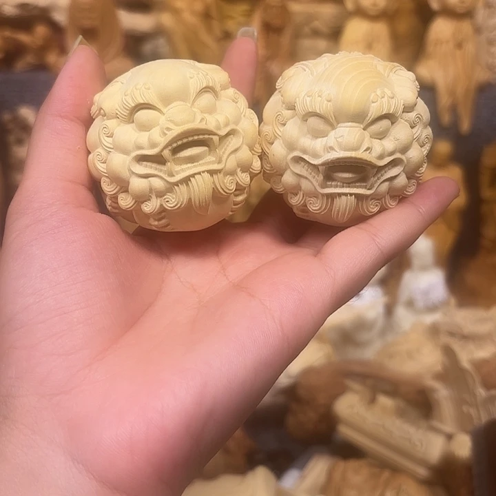 黄杨木黄杨木瑕疵貔貅