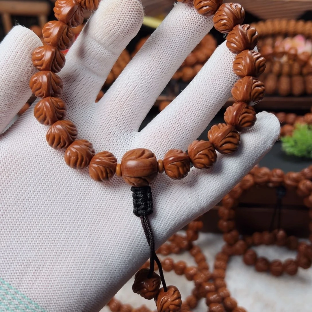 桃核手串H**涛13➕野生顶货双脊龙手持