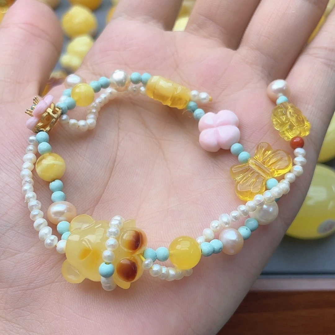 未镶嵌琥珀裸石蜜蜡