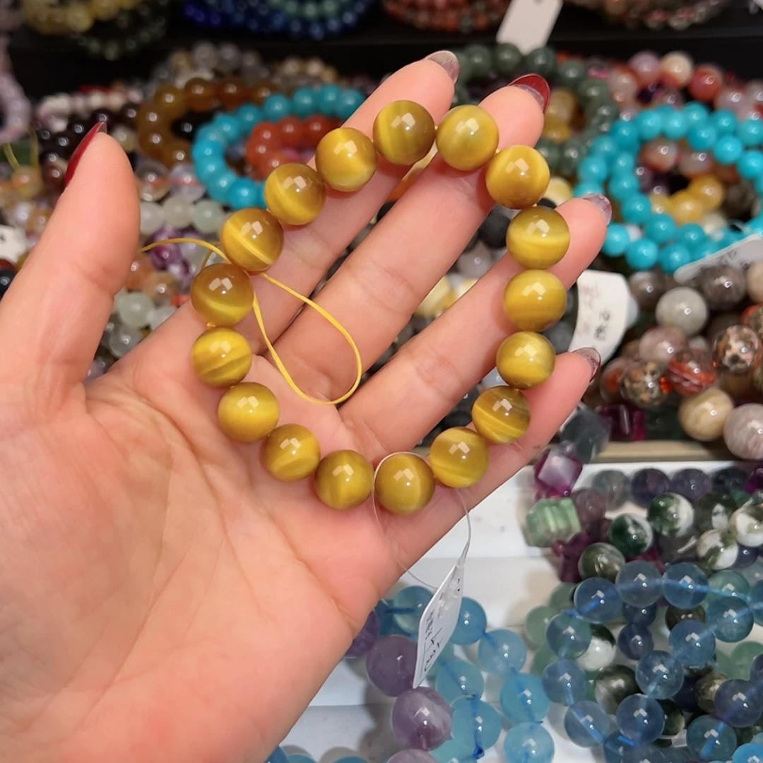 【闪购商品】烟晶手链银S925镶嵌张*源334