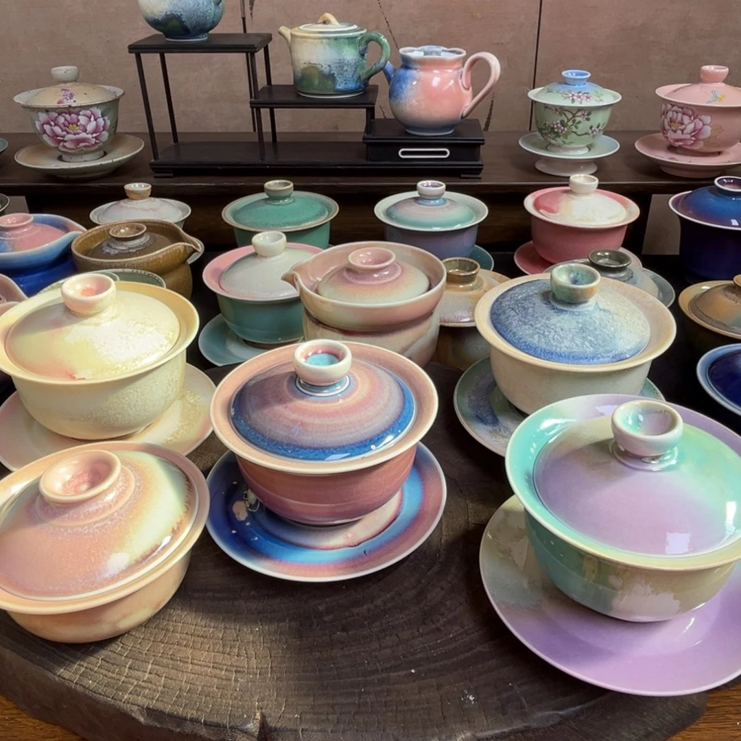 景德镇纯手工柴烧茶器