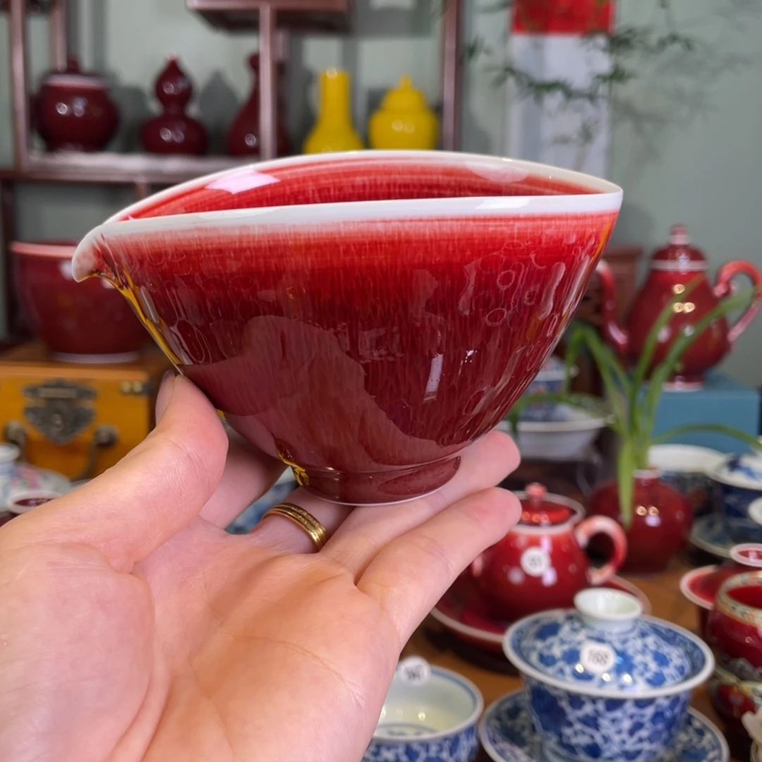 清欢雅玩原矿郎红福利公道杯