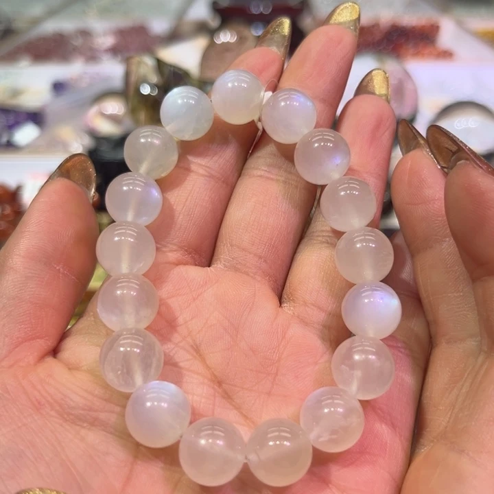 【闪购商品】长石手链未镶嵌手串12