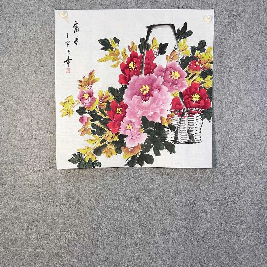 国画143 花鸟在此鸣叫的日子