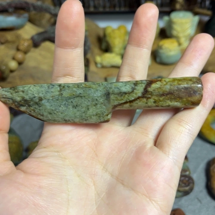 岫岩河磨玉（透闪石质玉）未镶嵌挂件