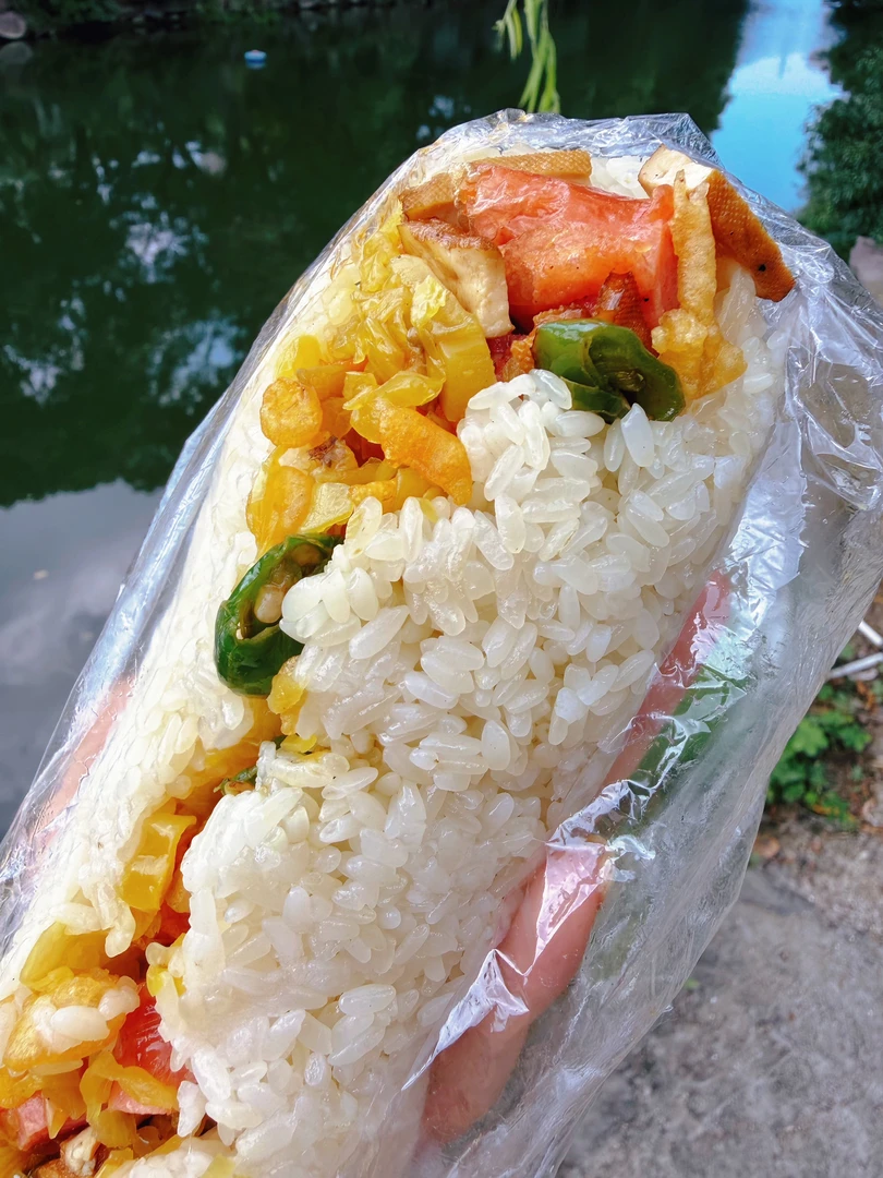 台州特色饭团一条250g，收到3条