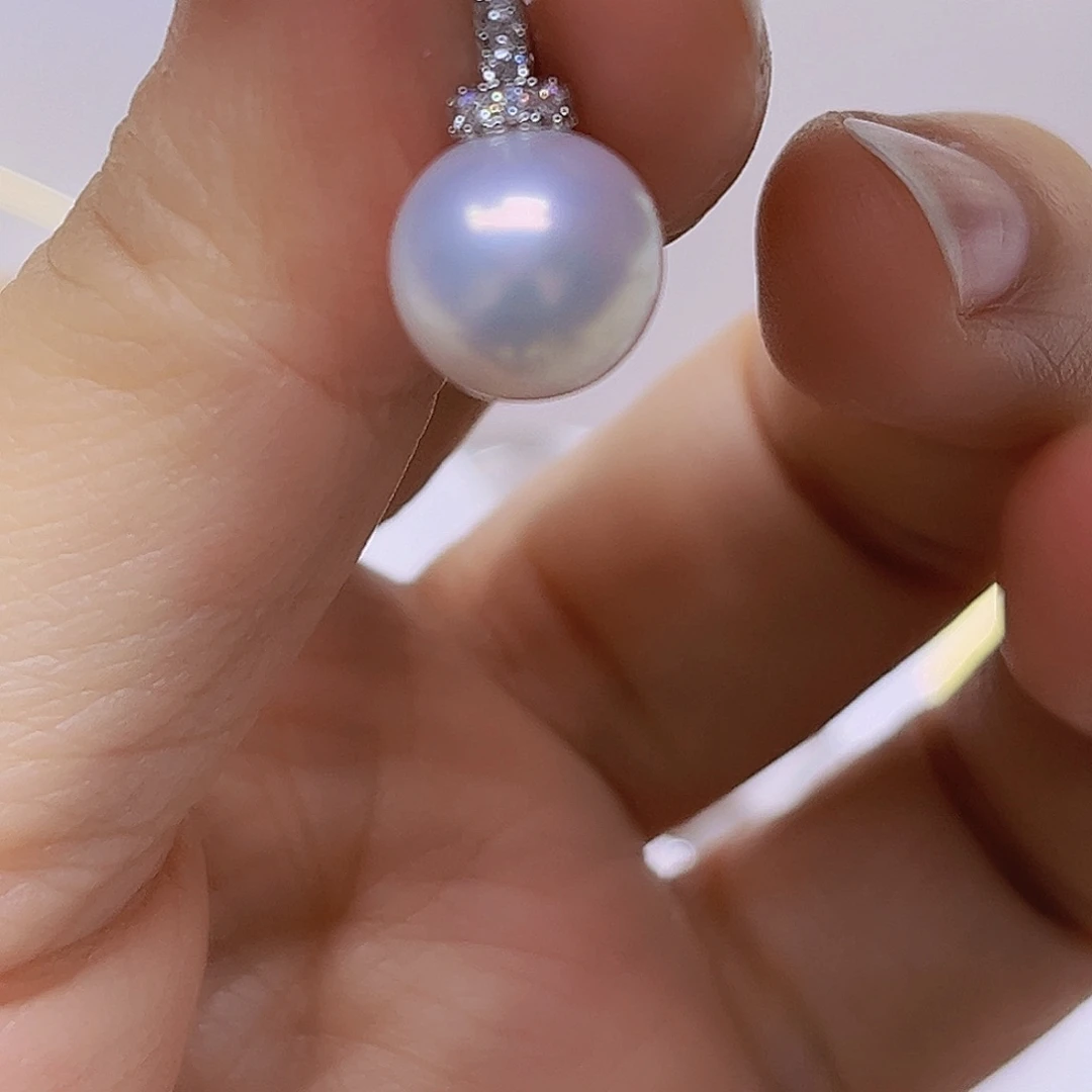 未镶嵌吊坠或者耳钉淡水珍珠