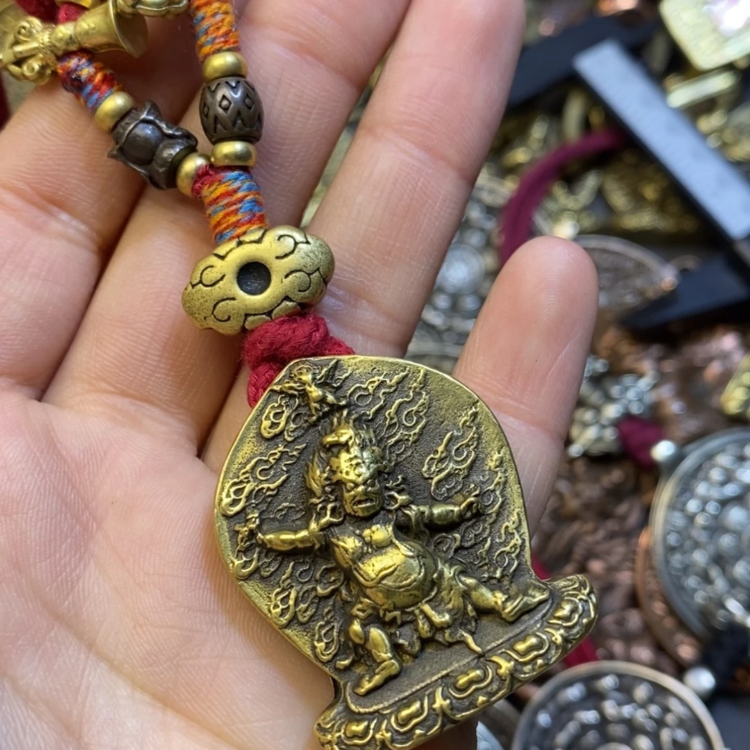 藏式金刚手搭配挂件