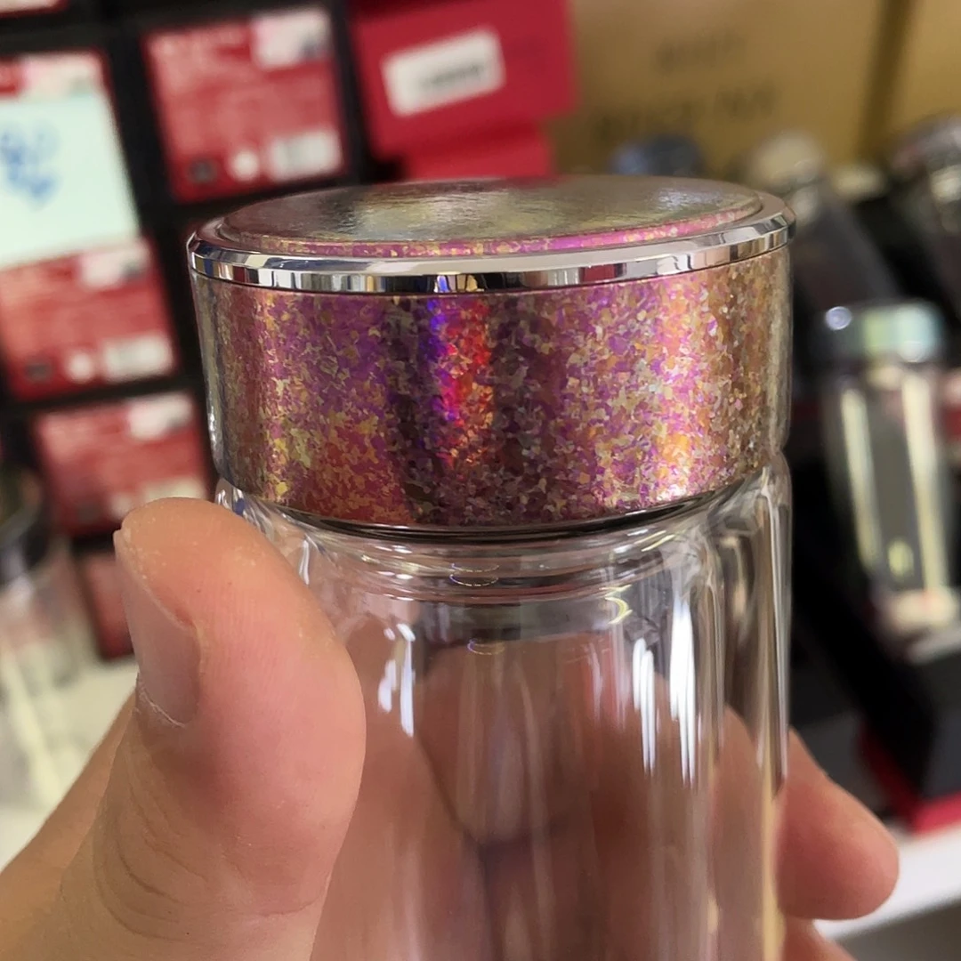 玻璃盖子款T600银红210ml