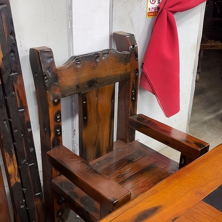老船木老船木家具老船木主人椅