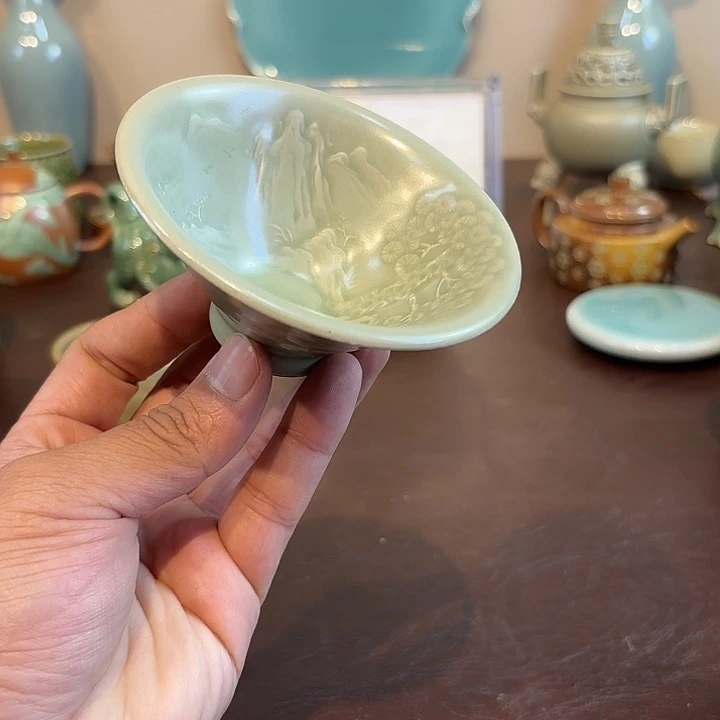瓷片龙泉青瓷福利青瓷