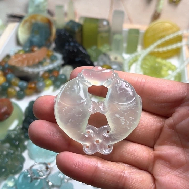 蛇纹石玉未镶嵌岫玉