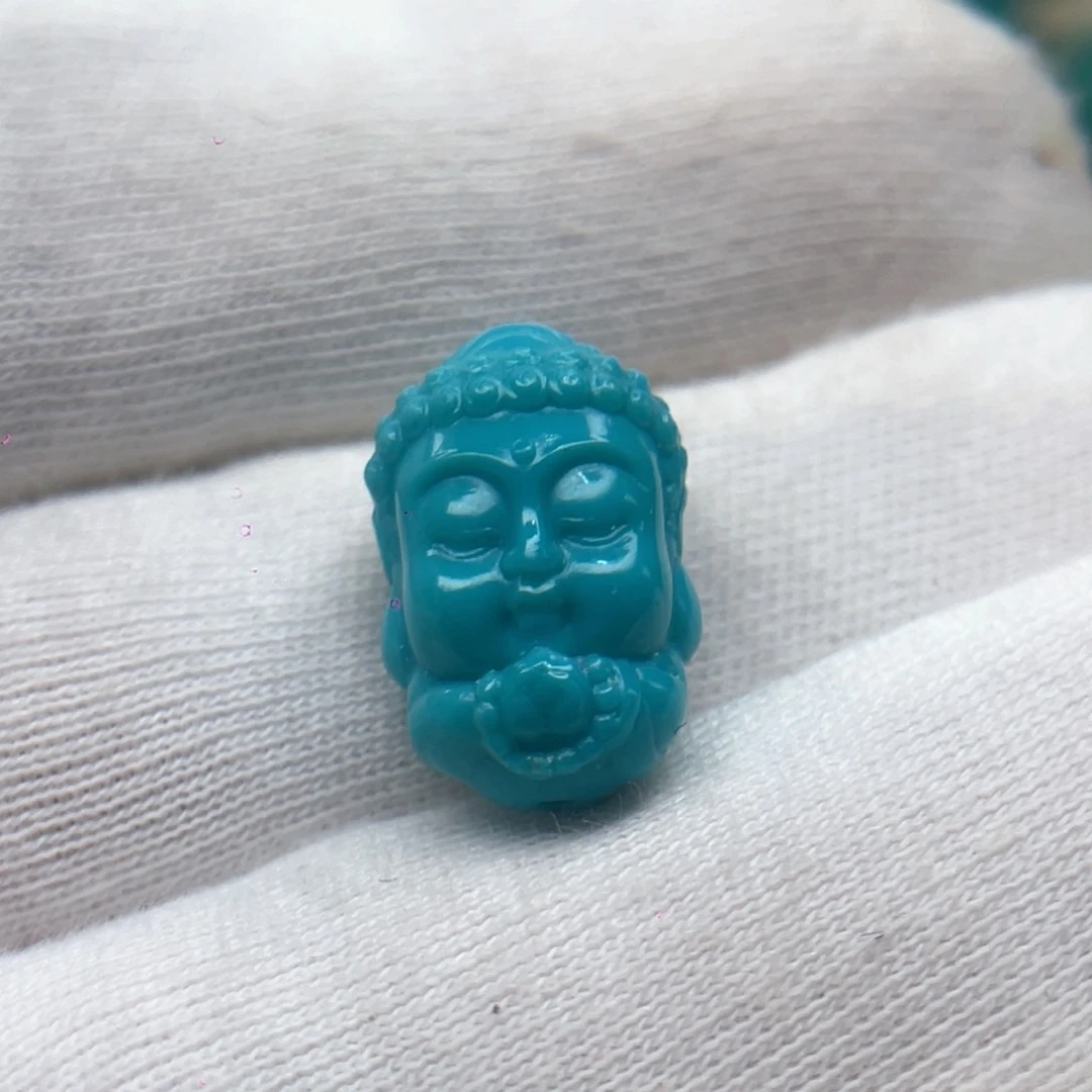 绿松石未镶嵌颈饰卡11-16.6-9.8