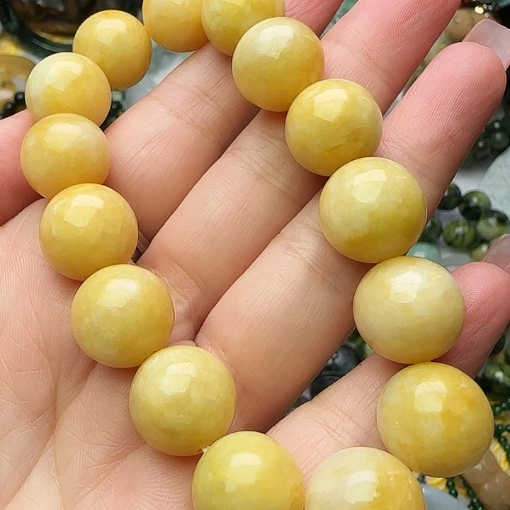 和田玉未镶嵌颈饰天然A货40