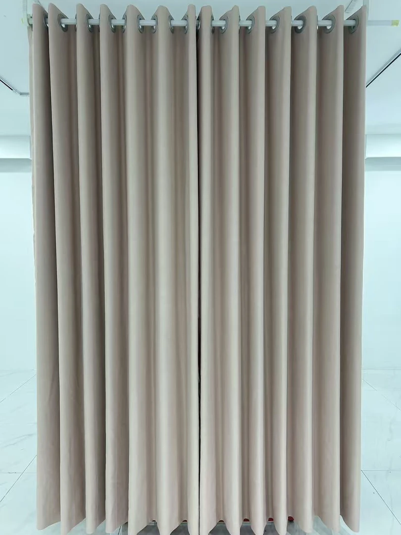 繁花似锦成品窗帘（樱花粉）