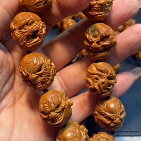 橄榄核手串/手链凡**?橄榄雕