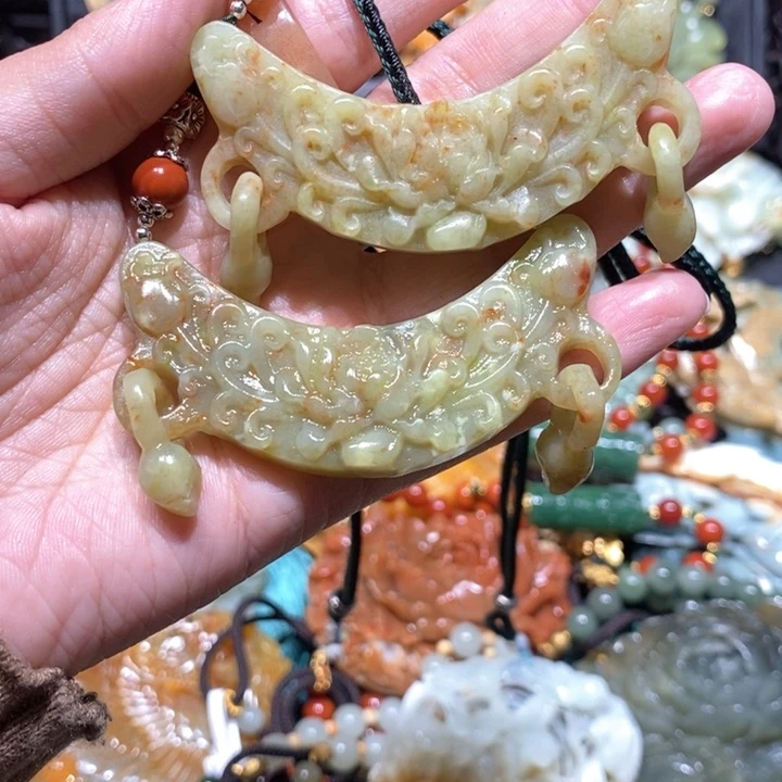 岫玉毛衣链未镶嵌