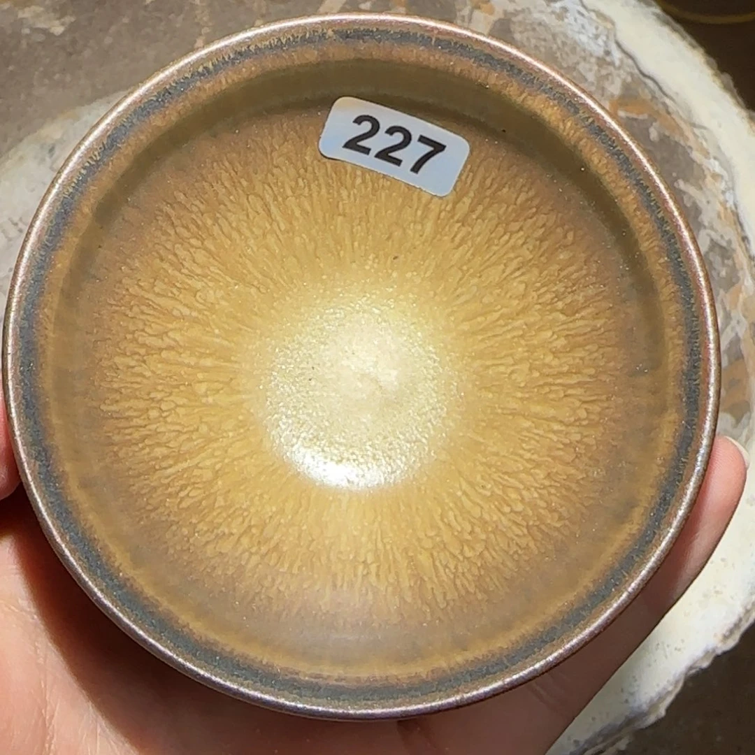 茶盏龙窑柴烧原矿原釉227