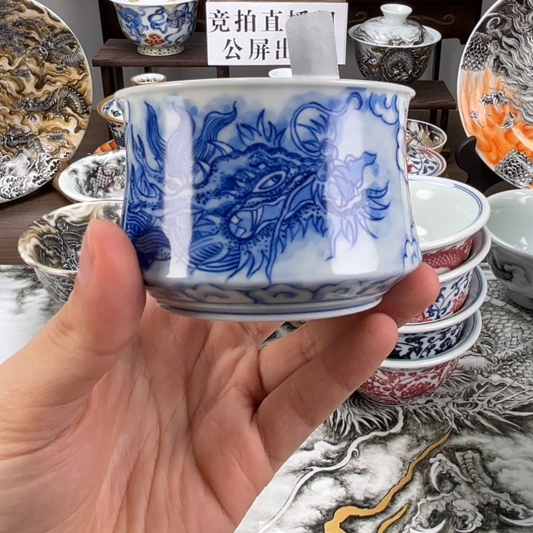 未***夏景德镇手工手绘陶瓷