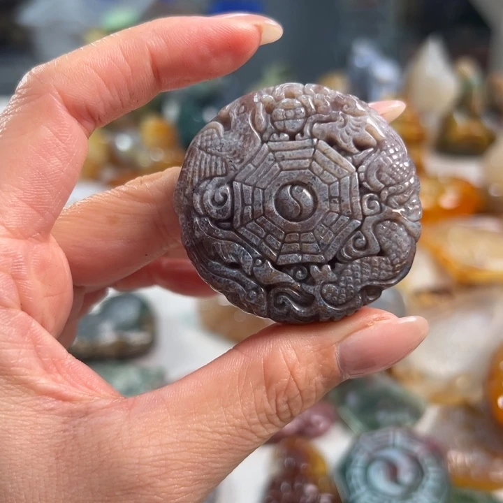 玛瑙/玉髓吊坠(不含链)未镶嵌