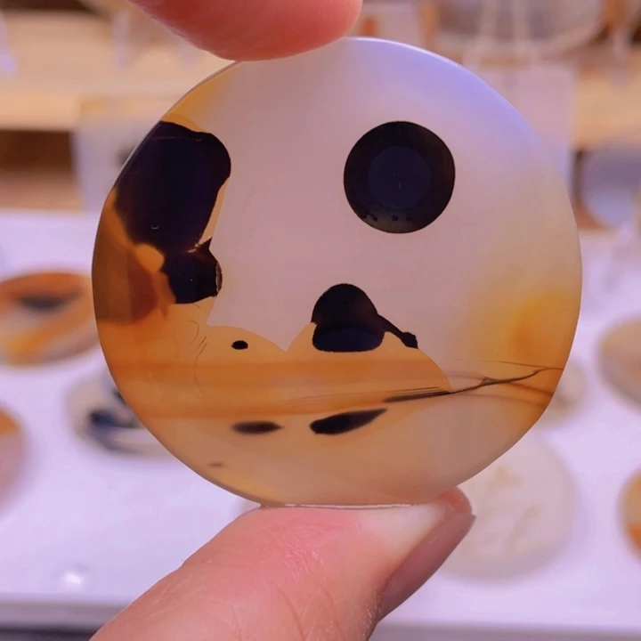 玛瑙/玉髓未镶嵌吊坠(不含链)