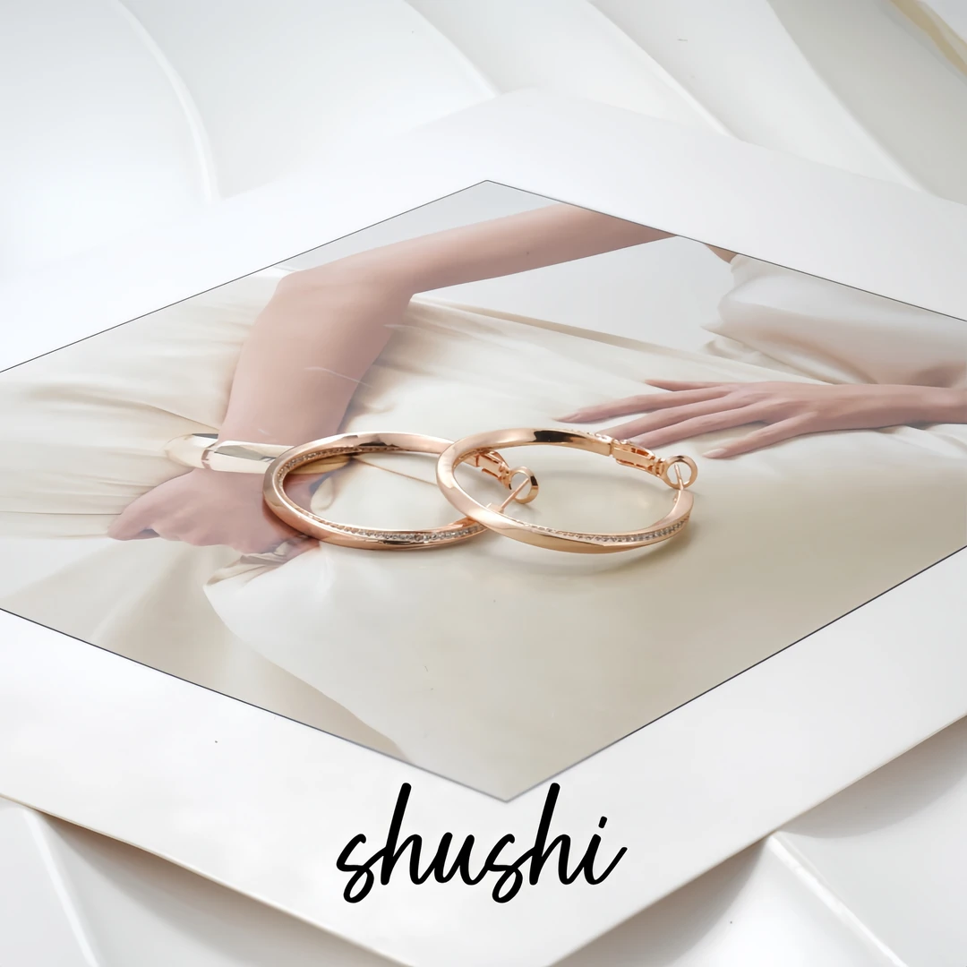 铜合金锆石耳饰 耳环9158