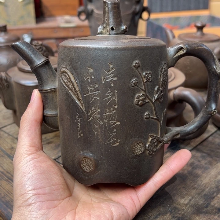 向***前茶壶紫砂紫砂壶作品