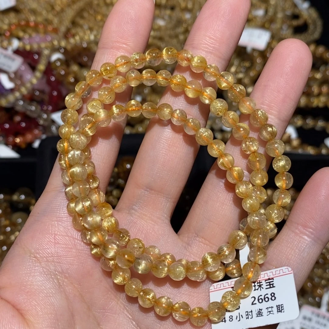 水晶手串未镶嵌手串