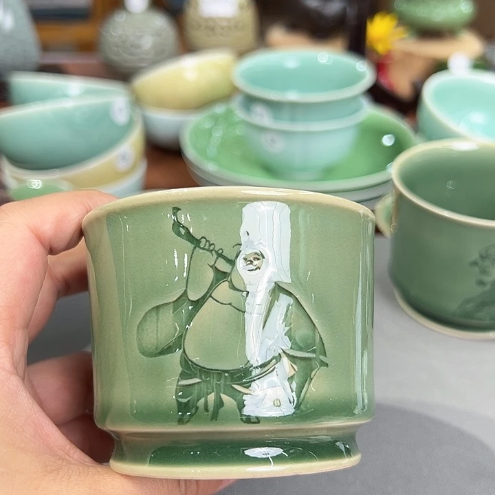 龙泉敬悦青瓷品茗杯