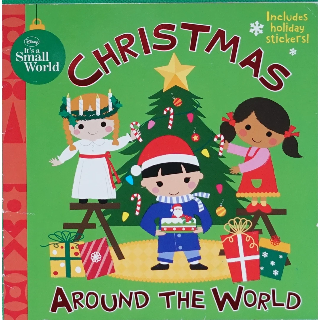 英语原版书这是个小世界系列世界各地的圣诞节绘本亲子共读